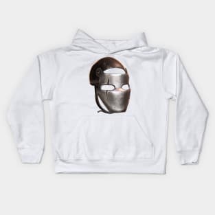 Rust Metal Mask Kids Hoodie